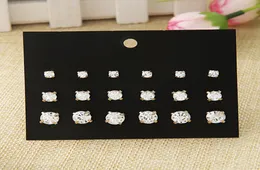 Stud earrings for women men 2018 new Luxury boho white Zircon Dangle earrings gold silver plated Vintage geometric Jewelry wholesa4115573