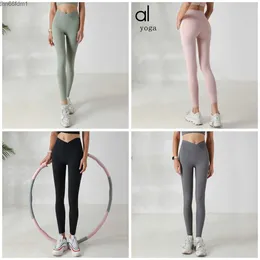 ALOLULU однотонные женские штаны для йоги из лайкры с высокой талией, спортивная одежда для спортзала, леггинсы, эластичные женские уличные брюки для фитнеса CYXU