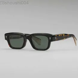 Óculos de sol jeff jmm para homens acetato feito à mão óculos quadrado designer marca de luxo original óculos feminino ao ar livre 4bgo