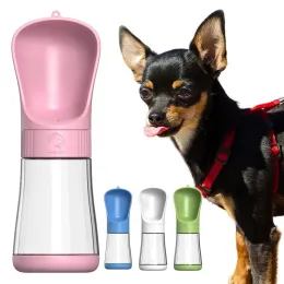 Feeding 510/330ML Portable Dog Water Bottle for Small Large Dogs Puppy Cat Outdoor Travel Walking Drinking Bowls Pet Feeder Dog Supplies