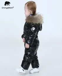 Overalls Orangemom Offizieller Store Baby Winter Overall Warme Oberbekleidung Mäntel Jacke Für Mädchen Kleidung Jungen Parka Schnee Wear2419512