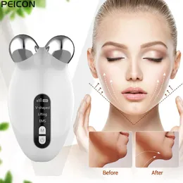 الوجه لرفع الوجه مدلك EMS Microcurrent Massager Right Lift Machine EMS Face Microcurrent Anti Retlinke 240219