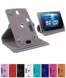 Nowy tablet Case 360 ​​Obracuj skórzaną osłonę obudowy dla uniwersalnego tabletu PC Case 7quot 8quot 9quot 10quot7401201