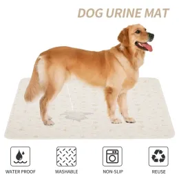 おむつ洗える犬のペットおむつマット防水再利用可能な吸収性トレーニングパッド尿下パッド子犬ソファマットレス保護シートカバー