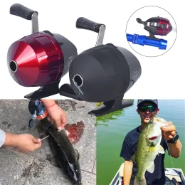 Makaralar Slingshot Fishing Makarası Açık Okçuluk Dökme Çift Sarsıntı Tamamen Kapalı Balıkçı Balıkçılık Aksesuarları Araçları