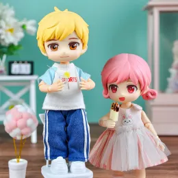 Куклы ymy Doll OB11 Первичная совместная девушка для девочек -кукла GSC GSC 1/12BJD Фигуры аниме -модель Сюрприз куклы с куклами, кузовом, одеждой