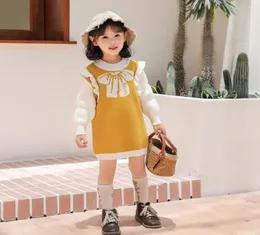 Girl039s Dresses Baby Clothes Sweater Knitted Dress Children039s Clothing Long Sleeve Warm For Girls Infant Toddler Kids Ves8258133