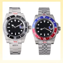 mens automatic mechanical watches classic style 40mm full stainless steel strap top quality wristwatches sapphire super luminous luxurious premium factory clock