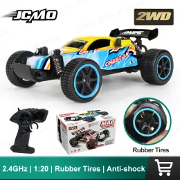 Cars JCMO Remote Control Car 2.4G Radio 20KM/H High Speed RC Cars 1:20 Car Toys 50m Remote RC Car For Children Kids Gifts RC Drift