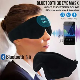 Kulaklıklar 3D Uyku Artefakt kulaklık kablosuz müzik kulaklığı nefes alabilen göz maskesi bluetooth uyku kulaklık uyuyan iphone lotus için çağrı