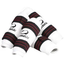 منتجات Taekwondo Arm Shin Guards Kick Boxing Protector Karate Taekwondo Boxing Leggings Contraving Of Coring for MMA Muay Thai Shin Pads