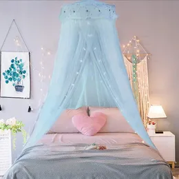 Dome Hanging Mosquito Net Bed Canopy for Girls Bedroom Princess Baby Crib Canopy Curtains Room Decor Adult Kids Camping Tent 240220