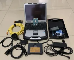 FOR bMW iCOM A2 B C dIAGNOSE TOOL V5054A ODIS 2IN1 HDD 1TB SOFTWARE WITH LAPTOP CF31 TOUCH TOUGHBOOK CABLES FULL SET READY