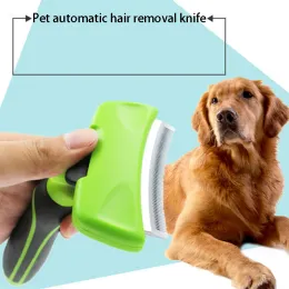 Combs New Pet Hair Remover Combs Furmine Cat Grooming Brush Deshedding Tool Comb Comb Edge Trimming Dog Cat Rake Removal Brush