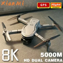 Xiaomi Mini V88 DRONE 8K Professional HD Aerial Dualcamera Omnidirectional Doctacle Esivasance Drone Quadcopter 5000Mのドローン