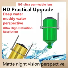 Localizadores detector de peixes âncora visual câmera de peixes pesca no gelo águas profundas água lamacenta sensor de temperatura águas profundas