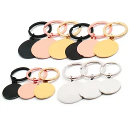 Taggar 20Sets rostfritt stål Dog -ID -taggar Antilost tomt Anpassat namn Tell Cat Collar Home Keychain Christmas Festival Gifts Plate