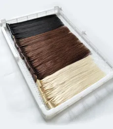 Nya 6D -hårförlängningar Micro Ring BEAD Loop Human Hair Extensions First Generation Products 200s 100g nagelband med jungfruligt hår 8891566