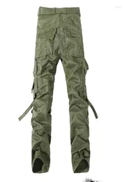 Men039s Pants Mens Winter Cargo Casual Pockets Trouser Loose Men Combat Army Military Cotton Multi Stretch Flexible Man Ca4749466