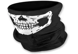 Sport Sport Skull Połowa twarzy maska ​​ducha Scyk Multi Użyj podgrzewacza szyja rowerowe rowerowe maski twarzy 7745514