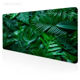 Kuddar tropisk strandpalm mus pad gaming xl hd stor mousepad xxl tangentbord pad kontors anti slip matta dator möss bordsmatta