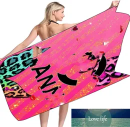 Luxury New Digital Printing Beach Bath Towel Microfiber Printing Square Beach Towel