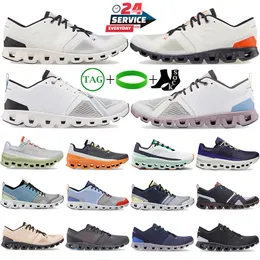 Homens Mulheres Running Shoes X3 Designer tênis respirável x 3 turnos cloudmonster triplo preto branco rosa azul vegetal masculino esportes ao ar livre nos treinadores 2024