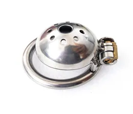 Cock Penis Cage Devices Locks Prevent Masturbation Games Super Short Stainless Steel Sex Toy for Men XCXA2698927159
