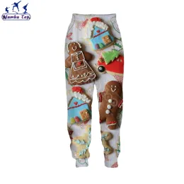 Pants Mamba Top Man Pants Anime Christmas Clothing Women Sweatpants Santa Claus Long Pants Cute Girl 3D Cosplay Men Trousers Wholesale