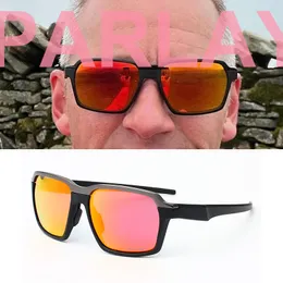 2024 Game Parlay Metal Frame Okulary przeciwsłoneczne Mężczyźni Kobiety Goggles Sun Glasses Sports Lightning Legs Klasyczne łowienie okularów 4143