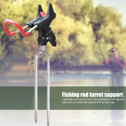 Çubuklar 2pcs Taşınabilir olta çubuğu tutucu plaj balıkçılık direği tutucu balıkçılık çubuğu için ayarlanabilir