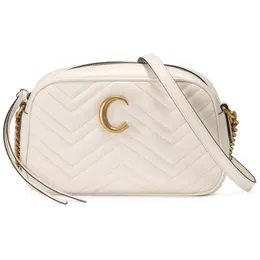 Marmont piccola borsa con inserto borsa a tracolla per donna crossbody media piccola grande marca di lusso borse firmate bianche tracolla per borsa da donna taglie forti tote per ragazze