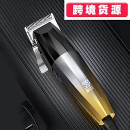 Neue Carving elektrische Haarschneidemaschine LCD-Display Friseur Öl Kopf Haarschneidemaschine Haushaltsrasierer elektrische Haarschneidemaschine 231102