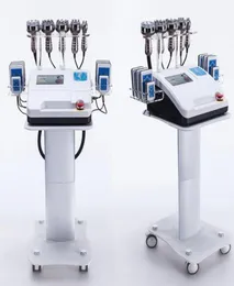 6 In 1 40K Ultrasonik Liposuction Kavitasyon Zayıflama Makinesi Tripolar Sixpolar Bipolar Vakum RF Makinesi DHL9992088