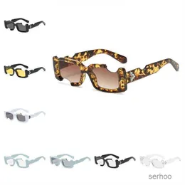 Fashion Off Sunglasses Luxury Offs White Men Designer Classic Black Cutout Frame Glasses Protective Lens Sunglassess Original Box Mzli