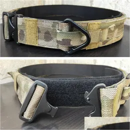 Wsparcie talii Mticam Belt Taktyczne strzelaninę armii bitwy wojsko CS Outdoor Hunting Molle 2 -Call Fighter Combat Equipment Drop Gelive Dhvug