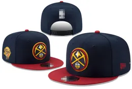 Denvers''Nuggets''ball Caps 2023-24 Unissex Moda Algodão Beisebol Snapback Homens Mulheres Chapéu de Sol Bordado Primavera Verão Cap Atacado A0