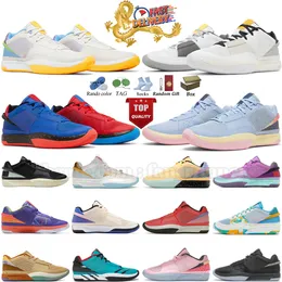 Ja 1 Basketball Shoes for Man JA Morant Shoe 1s EYBL Nationals Day One Fuel Scratch Hunger Christmas Guava Ice Light Smoke Grey Trivia TENIS Mens Sneaker Sport Trainers