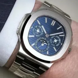 Uomini Watch Designer orologi di alta qualità Nessuna funzione di temporizzazione Movimento automatico 41 mm PP in acciaio inossidabile cinghia impermeabile in zaffiro Montre Reloj