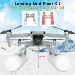 Drones Landing Gear Skid Float Kit Buoyancy Foam Legs Floating On Water Landing for DJI Mavic Air 2/DJI Air 2S Drone Accessories