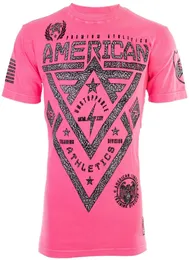 Мужская футболка Aman Fighter Мужская футболка ALASKA PATTERN Розовый слон с принтом Топы для спортзала MMA S-3XL9027577