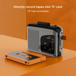 Radio Ezcap Portable Cassette Player with AM/FM Radio,Cassette to MP3 Converter save in Micro SD Card Sound Recorder Builtin Speaker