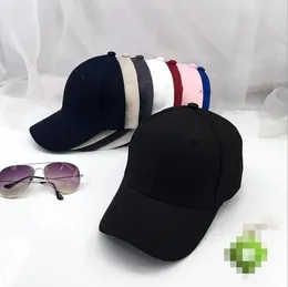 Bola bonés preto boné de beisebol cor sólida chapéus ajustados tênis casual hip hop pai para homens mulheres unisex