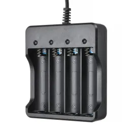 4 Slots Universal Battery Chargers 18650 With USB Cable Plug US AU EU UK Intelligent Multifunctional Charger ZZ