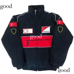 Jaqueta de corrida de Fórmula 1 F1 carro de inverno logotipo bordado completo algodão roupas venda 459