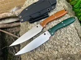 high quality SPYDERC FB37 Tactical fixed blade Knife 5.078" 9cr18mov Steel Blade G10 Handles Camping Outdoor Tool Self-defense Hunting kitchen fruit knives 176