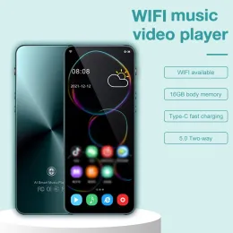 플레이어 4.8 인치 다중 언어 터치 스크린 WiFi 16GB MP4 Android Google Play MP3 Music Speaker FM Radio Recorder 용 비디오 플레이어