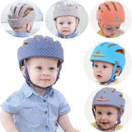 Hats Adjustable Baby Helmet for Crawling Walking 1 2 Years Anti Fall Baby Helmet Safety for Newborn 6 12 Month Kid Protection Hat Cap