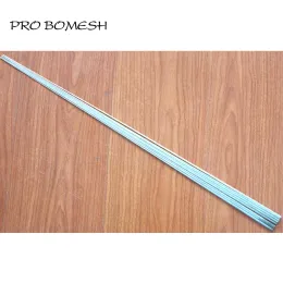 Hastes pro bomesh 5 tamanhos 60cm68cm 1 seção de fibra sólida, haste de jangada em branco, ponta de reequipamento, haste fundida giratória, reparo de construção de haste diy