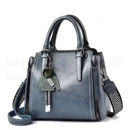 2024 spring new Korean fashion large capacity bag atmospheric retro handbag crossbody bag women's bag big bag